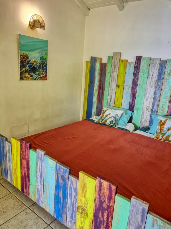 17.Location villa vue mer Deshaies Guadeloupe_ Chambre 2